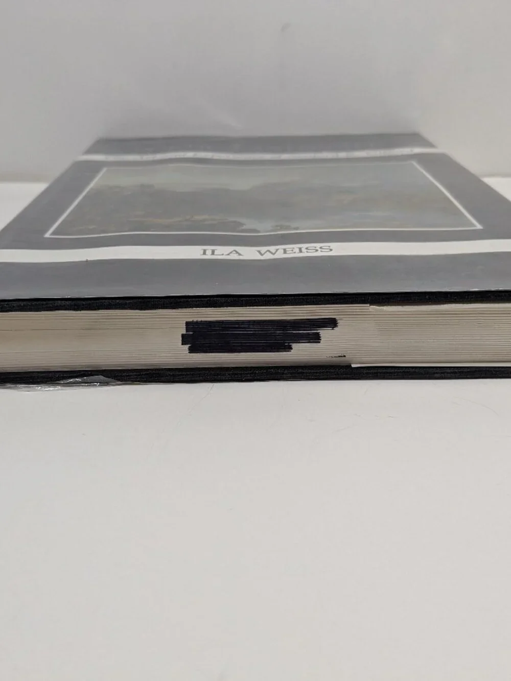 Poetic Landscape Ila Weiss Vintage Hardcover Book Oversize Art Coffee Table